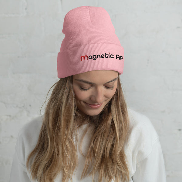 Magnetic AF Cuffed Unisex Beanie