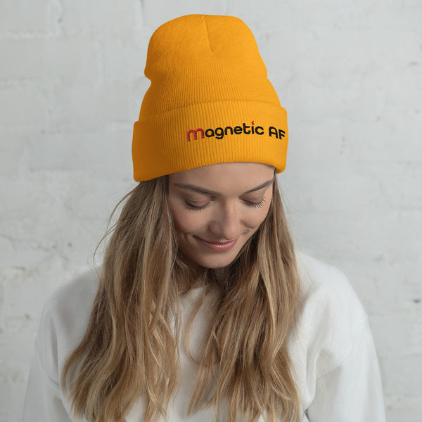 Magnetic AF Cuffed Unisex Beanie
