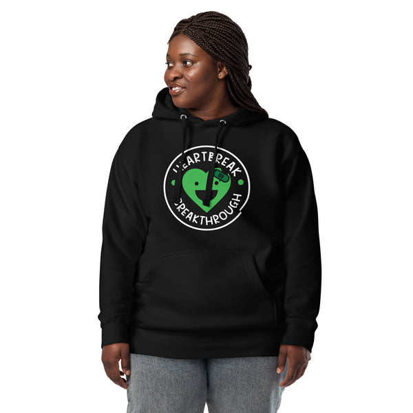 Heartbreak = Breakthrough Unisex Hoodie