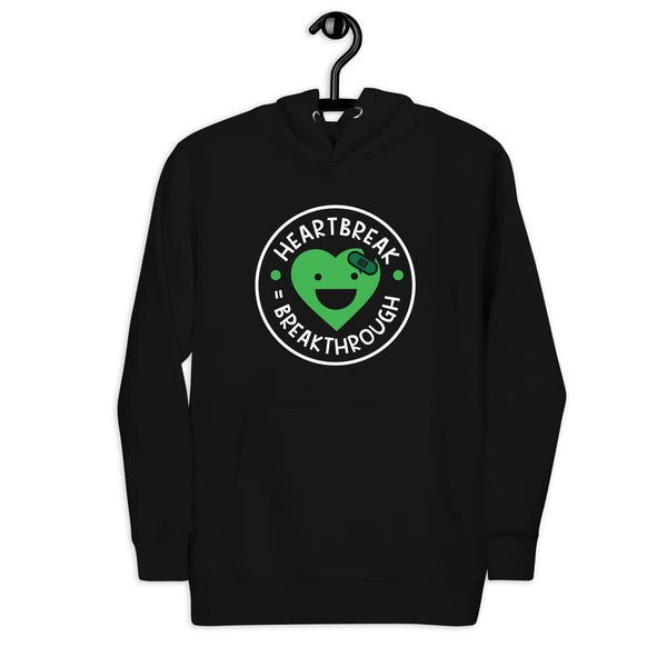 Heartbreak = Breakthrough Unisex Hoodie