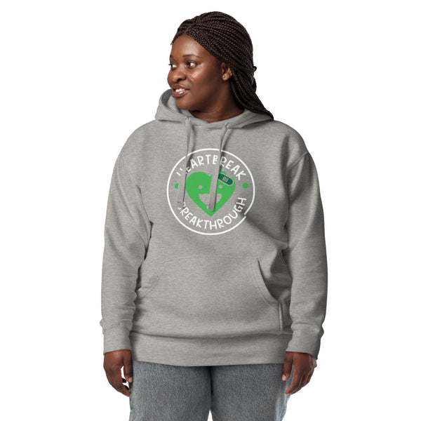 Heartbreak = Breakthrough Unisex Hoodie