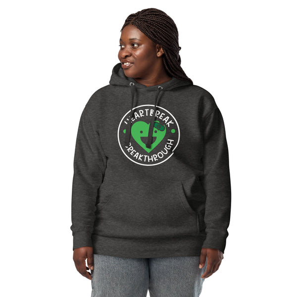 Heartbreak = Breakthrough Unisex Hoodie