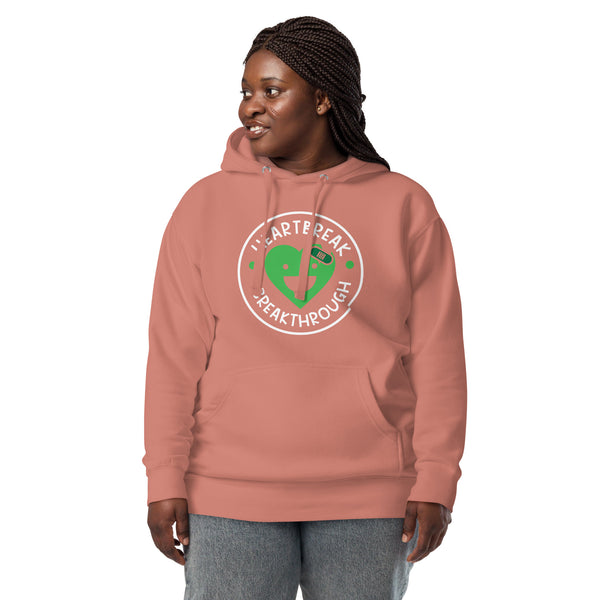 Heartbreak = Breakthrough Unisex Hoodie