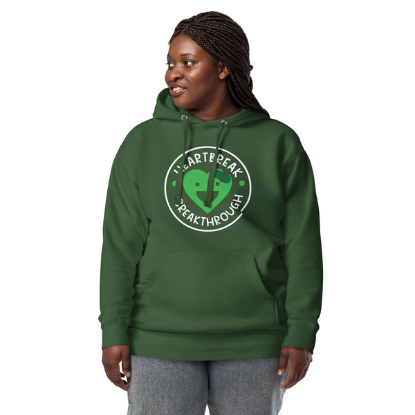 Heartbreak = Breakthrough Unisex Hoodie