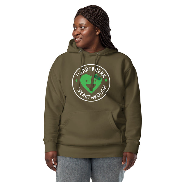Heartbreak = Breakthrough Unisex Hoodie