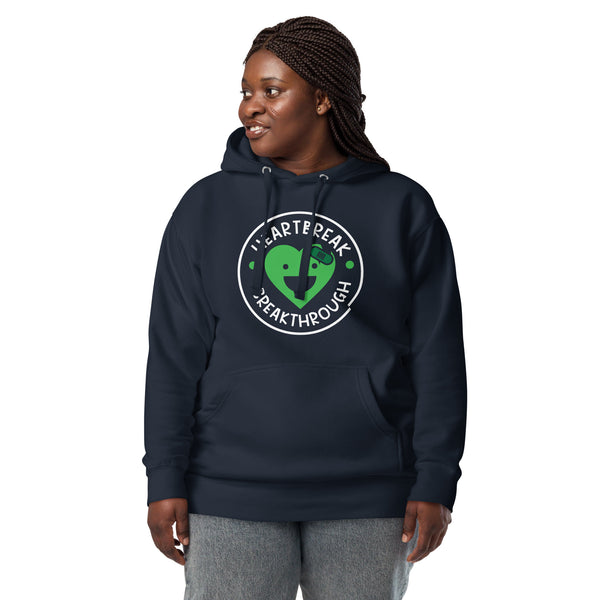 Heartbreak = Breakthrough Unisex Hoodie