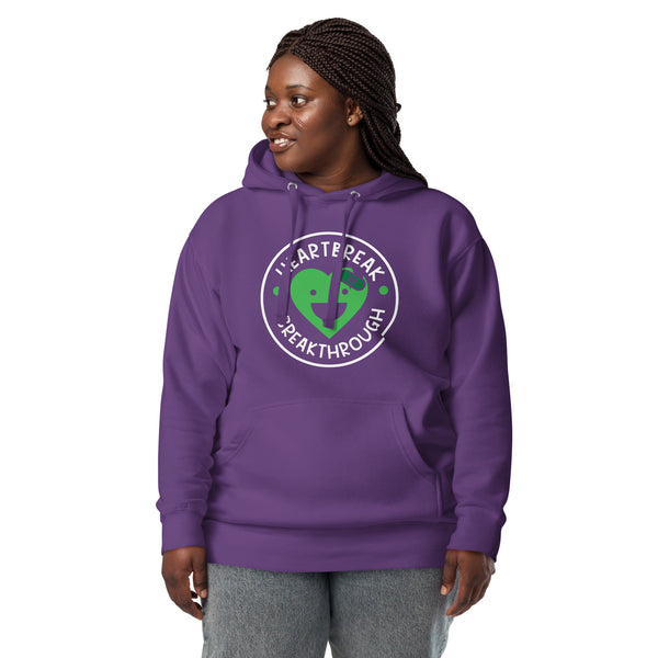 Heartbreak = Breakthrough Unisex Hoodie