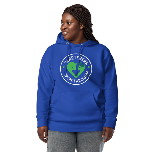 Heartbreak = Breakthrough Unisex Hoodie