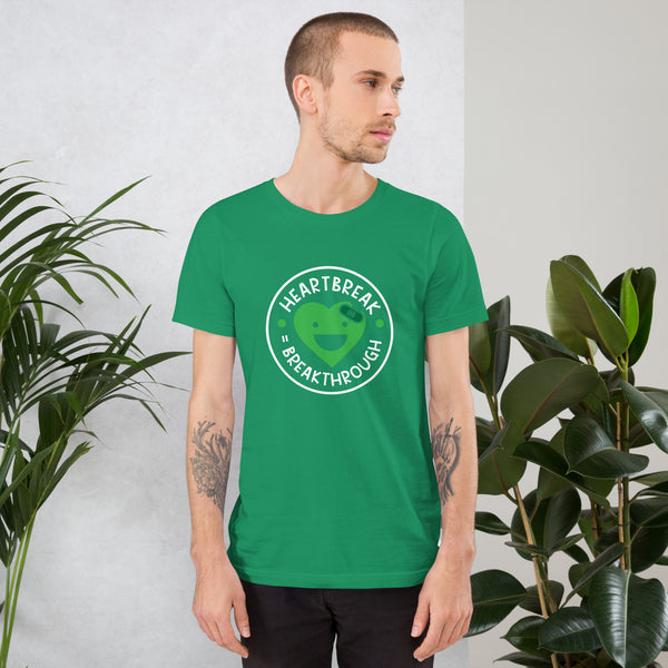 Heartbreak = Breakthrough Unisex T-Shirt