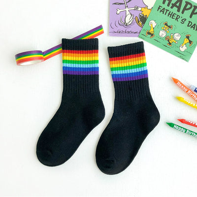 'We Are All More Alike Than Not' Kids Unisex Equality Crew Socks