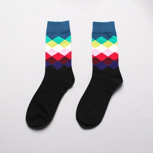 'I Walk In Power And Peace' Fun Crew Socks For Men