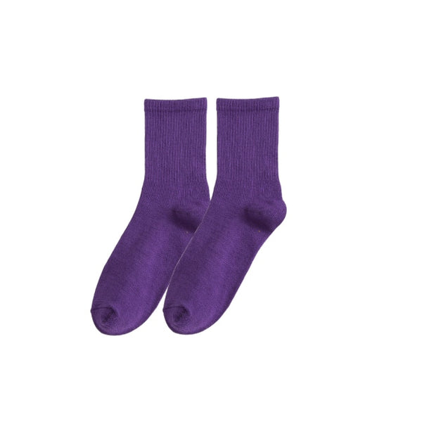 'I Am Free Of All Limiting Beliefs' Women's Solid Colored Crew Socks.