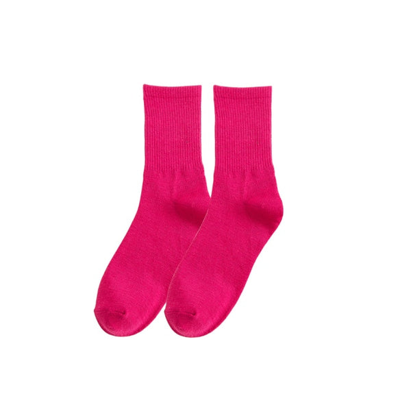 'I Am Free Of All Limiting Beliefs' Women's Solid Colored Crew Socks.