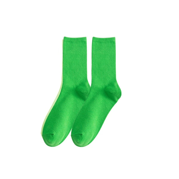 'I Am Free Of All Limiting Beliefs' Women's Solid Colored Crew Socks.