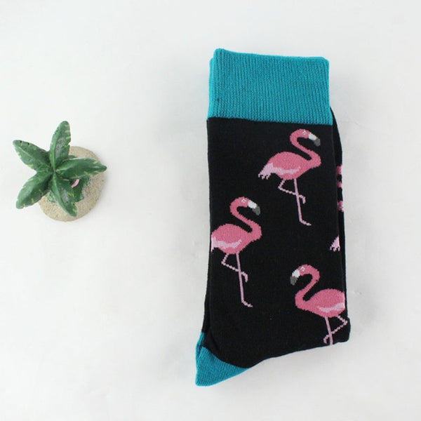 'No Validation Necessary' Men's Print Dress Crew Socks.
