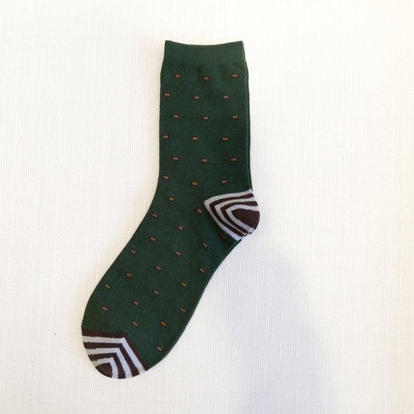 'I Am Mastering Myself' Men's Fashion Print Dress Socks.