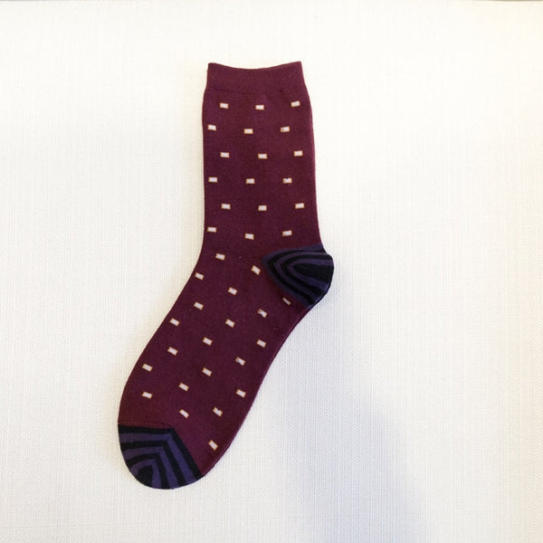 'I Am Mastering Myself' Men's Fashion Print Dress Socks.