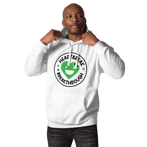 Heartbreak = Breakthrough Unisex Hoodie