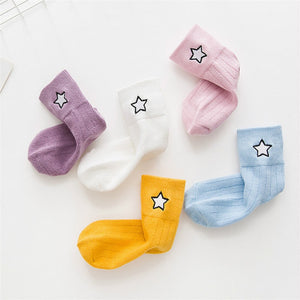 'I Am The Star Of My Life' Unisex Baby Star Print Socks