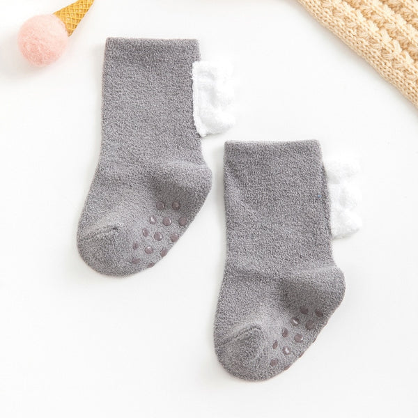 'Failure Is A Huge Part Of Success' Unisex Baby Warm 3-D Dino Socks