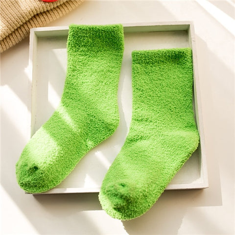 'I Am Deserving' Unisex Baby Cozy Fleece Socks.