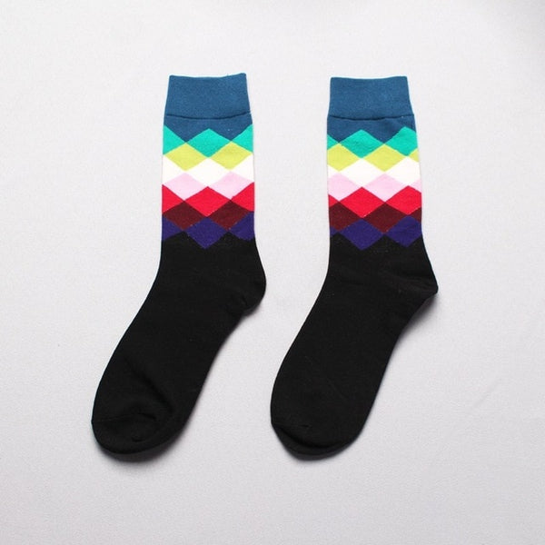 'I Am Resilient And Can Get Through Anything' Quirky Dress Crew Socks For Men