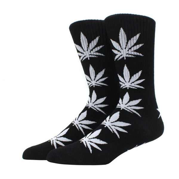 'I Am Calm and Relaxed' Men's Plant Crew Socks.