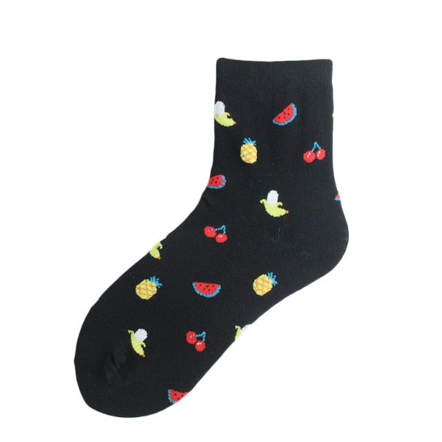 'I Do My Best Every Day' Food Print Socks For Women
