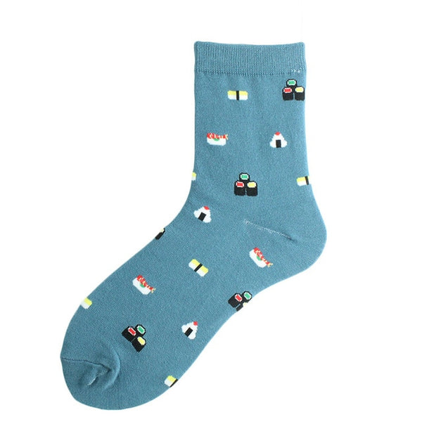 'I Do My Best Every Day' Food Print Socks For Women