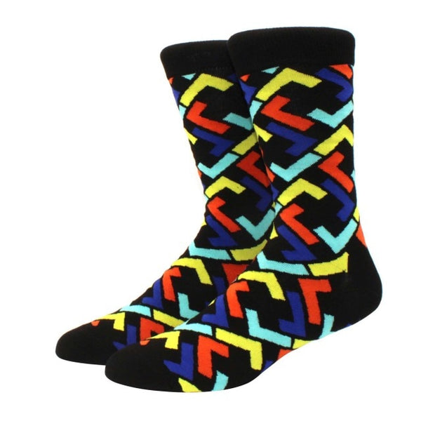'Who I Am is Constantly Changing For The Better' Men's Crew Socks.