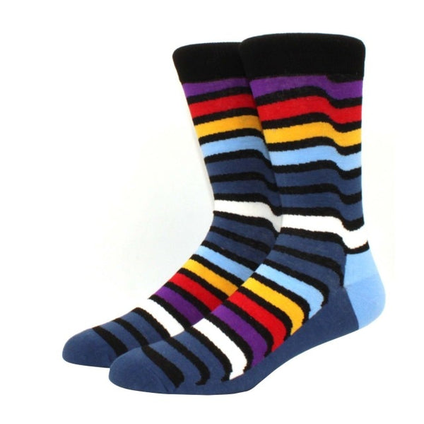 'Who I Am is Constantly Changing For The Better' Men's Crew Socks.